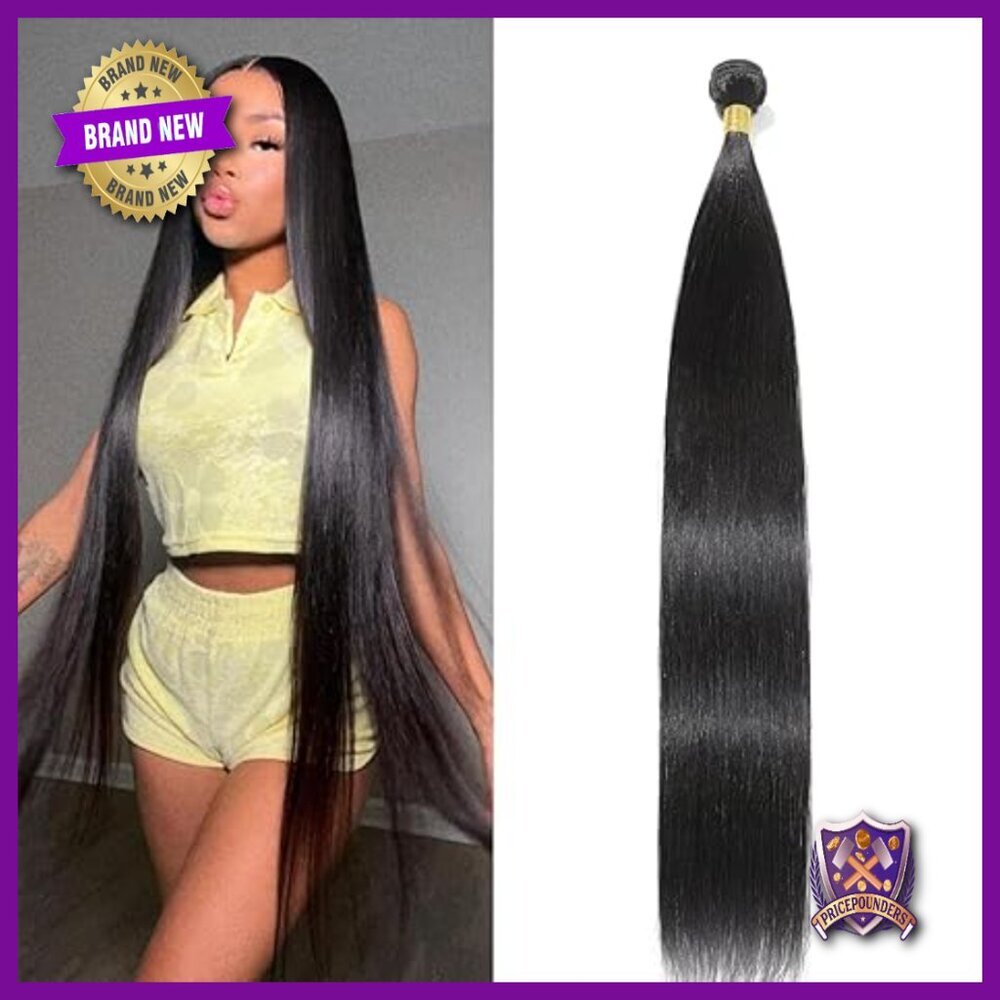 38 Inch Brazilian Straight Hair Extensions 100% Virgin Remy Human Hair